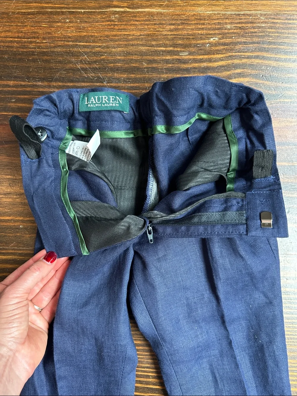 Ralph Lauren Navy Blue Kids Dress Pants